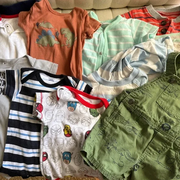 Bundle of Size 6-9 Months Baby Boy Clothes / 10 pieces - Picture 2 of 6